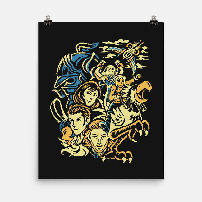 Sky Raiders-None-Matte-Poster-Henrique Torres