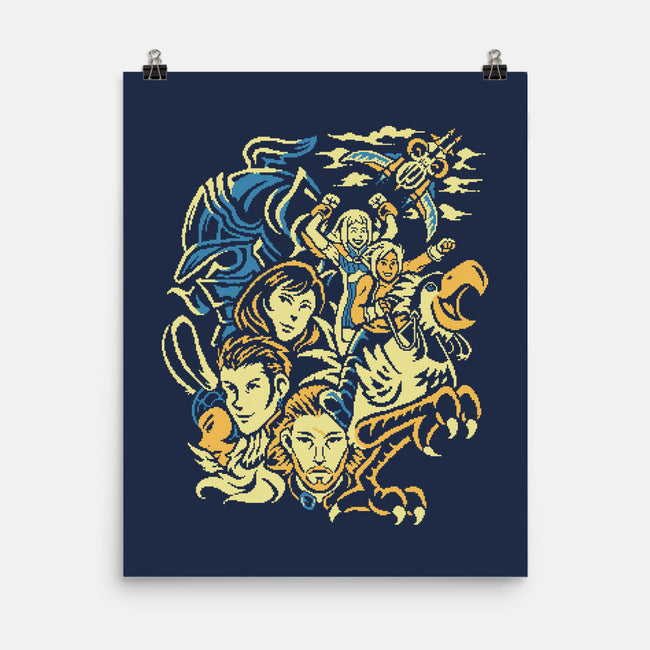 Sky Raiders-None-Matte-Poster-Henrique Torres