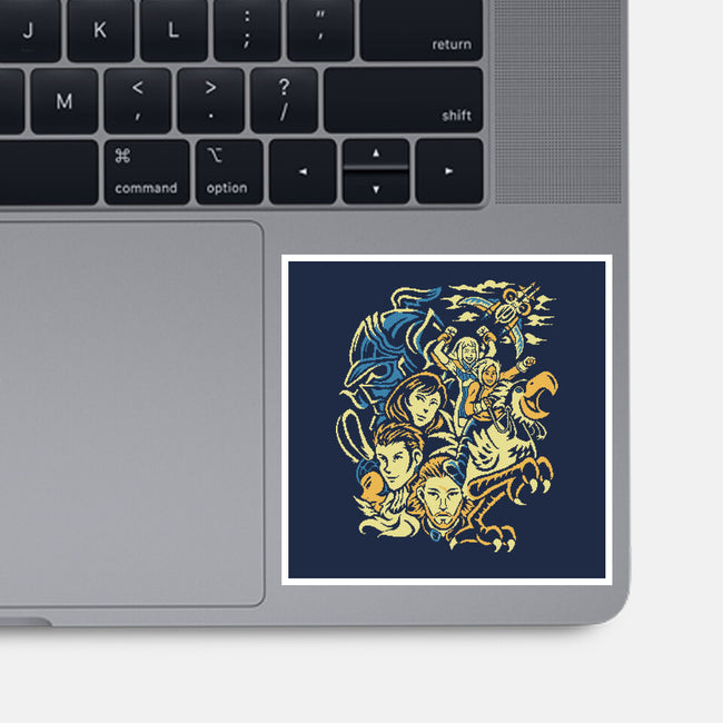 Sky Raiders-None-Glossy-Sticker-Henrique Torres