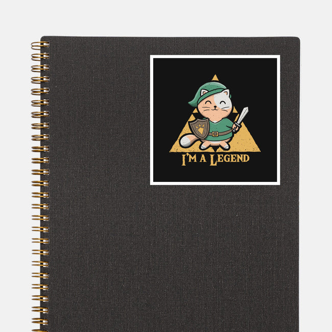 I'm A Legend-None-Glossy-Sticker-NMdesign