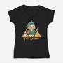 I'm A Legend-Womens-V-Neck-Tee-NMdesign