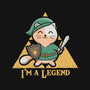 I'm A Legend-Womens-V-Neck-Tee-NMdesign
