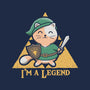 I'm A Legend-Womens-V-Neck-Tee-NMdesign