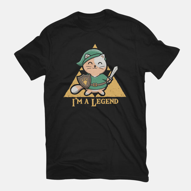 I'm A Legend-Womens-Fitted-Tee-NMdesign