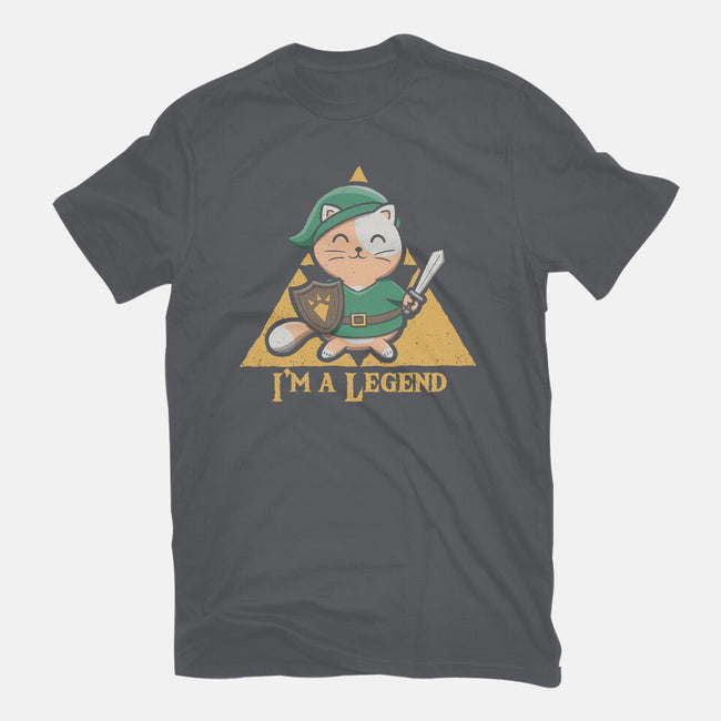 I'm A Legend-Womens-Fitted-Tee-NMdesign