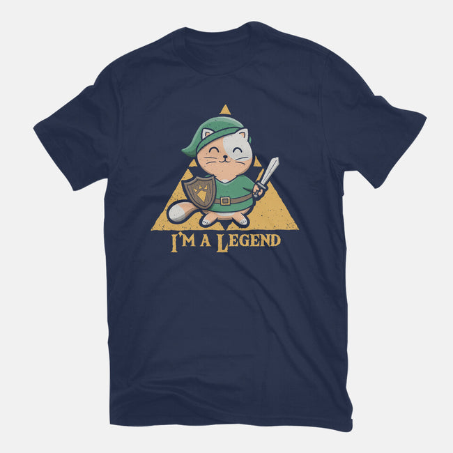 I'm A Legend-Womens-Fitted-Tee-NMdesign
