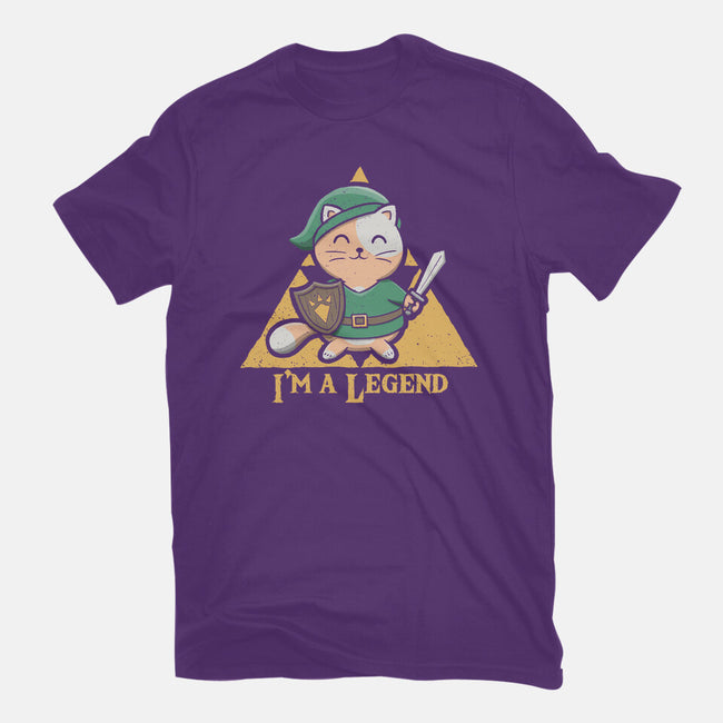 I'm A Legend-Womens-Fitted-Tee-NMdesign