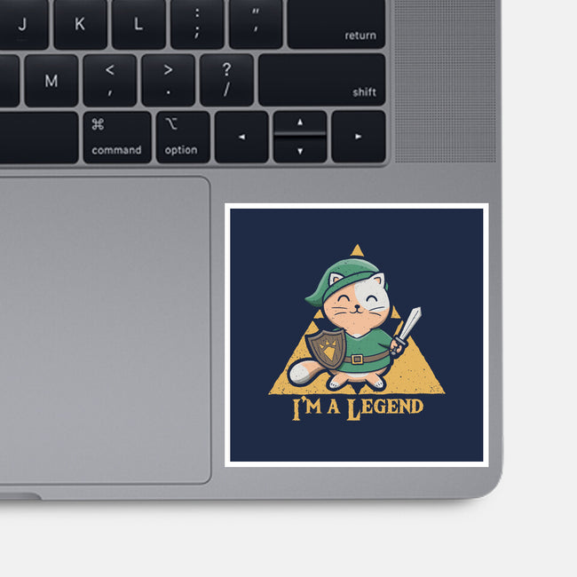 I'm A Legend-None-Glossy-Sticker-NMdesign