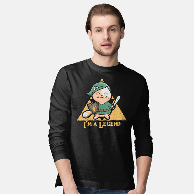 I'm A Legend-Mens-Long Sleeved-Tee-NMdesign