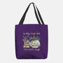 Purrfect Lazy Day-None-Basic Tote-Bag-NMdesign