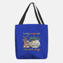 Purrfect Lazy Day-None-Basic Tote-Bag-NMdesign