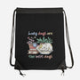 Purrfect Lazy Day-None-Drawstring-Bag-NMdesign