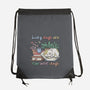 Purrfect Lazy Day-None-Drawstring-Bag-NMdesign