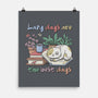 Purrfect Lazy Day-None-Matte-Poster-NMdesign