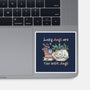Purrfect Lazy Day-None-Glossy-Sticker-NMdesign