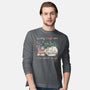 Purrfect Lazy Day-Mens-Long Sleeved-Tee-NMdesign