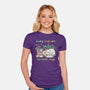 Purrfect Lazy Day-Womens-Fitted-Tee-NMdesign
