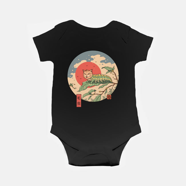 Caterpillar-Baby-Basic-Onesie-vp021