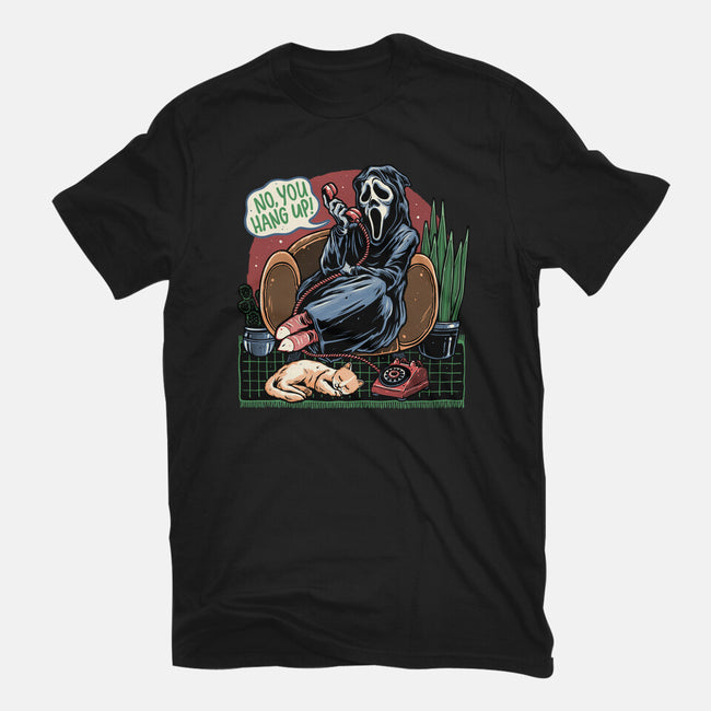 Sweet Phone Call-Mens-Basic-Tee-glitchygorilla