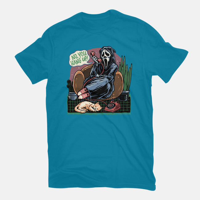 Sweet Phone Call-Mens-Basic-Tee-glitchygorilla