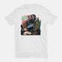 Sweet Phone Call-Womens-Basic-Tee-glitchygorilla