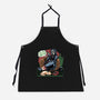 Sweet Phone Call-Unisex-Kitchen-Apron-glitchygorilla