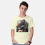 Sweet Phone Call-Mens-Basic-Tee-glitchygorilla