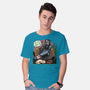 Sweet Phone Call-Mens-Basic-Tee-glitchygorilla