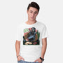 Sweet Phone Call-Mens-Basic-Tee-glitchygorilla
