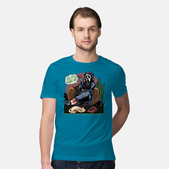 Sweet Phone Call-Mens-Premium-Tee-glitchygorilla