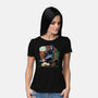 Sweet Phone Call-Womens-Basic-Tee-glitchygorilla