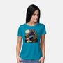 Sweet Phone Call-Womens-Basic-Tee-glitchygorilla