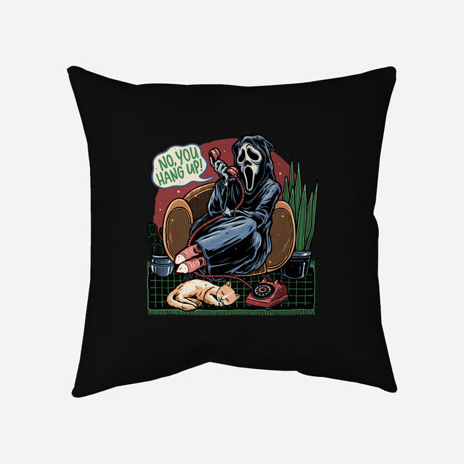 Sweet Phone Call-None-Removable Cover w Insert-Throw Pillow-glitchygorilla