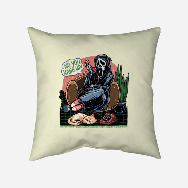 Sweet Phone Call-None-Removable Cover w Insert-Throw Pillow-glitchygorilla
