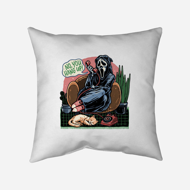 Sweet Phone Call-None-Removable Cover w Insert-Throw Pillow-glitchygorilla