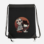 Horror Buddies-None-Drawstring-Bag-glitchygorilla