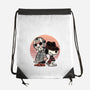 Horror Buddies-None-Drawstring-Bag-glitchygorilla