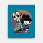 Horror Buddies-None-Stretched-Canvas-glitchygorilla