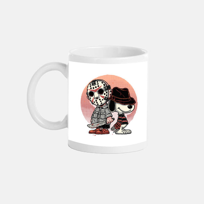 Horror Buddies-None-Mug-Drinkware-glitchygorilla