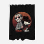 Horror Buddies-None-Polyester-Shower Curtain-glitchygorilla