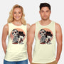 Horror Buddies-Unisex-Basic-Tank-glitchygorilla