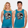 Horror Buddies-Unisex-Basic-Tank-glitchygorilla