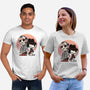 Horror Buddies-Unisex-Basic-Tee-glitchygorilla