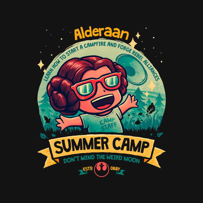 Weird Moon Summer Camp-Womens-V-Neck-Tee-teesgeex