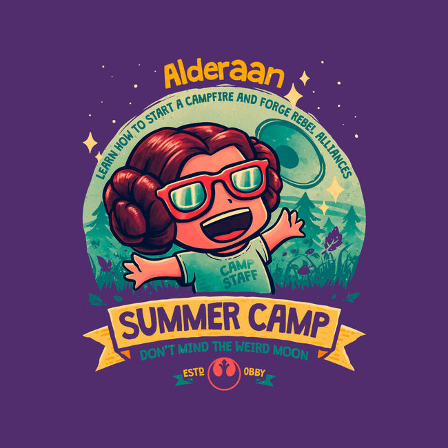 Weird Moon Summer Camp-Womens-Fitted-Tee-teesgeex