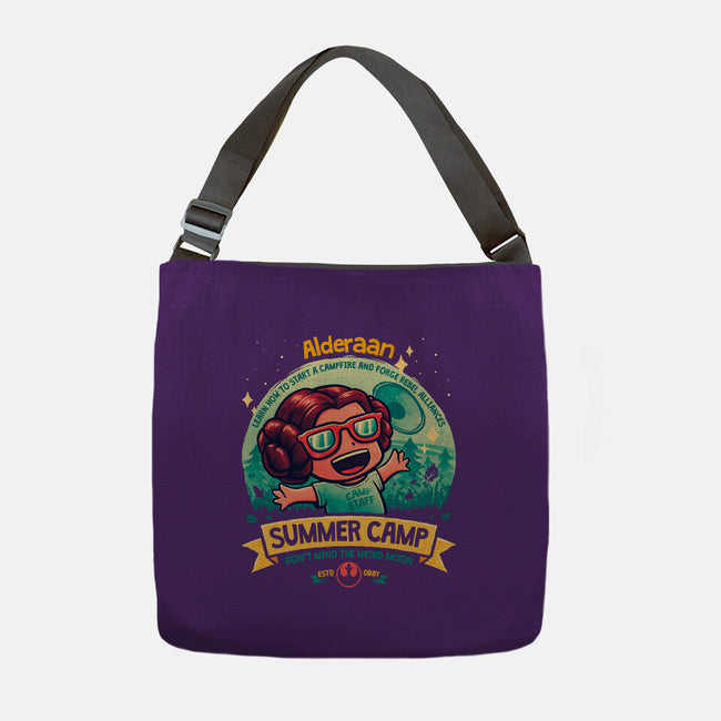Weird Moon Summer Camp-None-Adjustable Tote-Bag-teesgeex