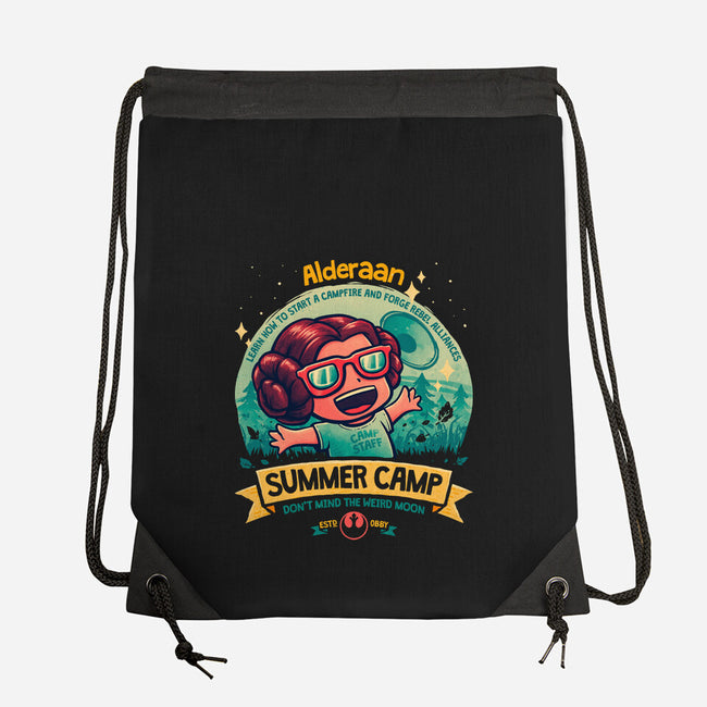 Weird Moon Summer Camp-None-Drawstring-Bag-teesgeex