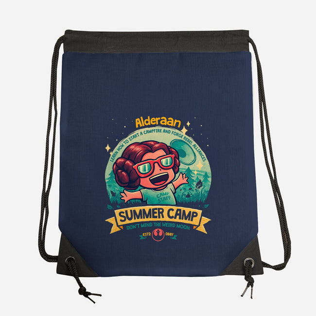 Weird Moon Summer Camp-None-Drawstring-Bag-teesgeex