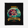 Weird Moon Summer Camp-None-Fleece-Blanket-teesgeex