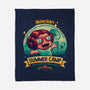 Weird Moon Summer Camp-None-Fleece-Blanket-teesgeex